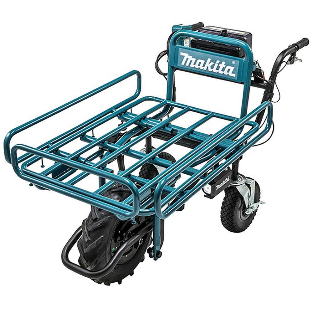 Makita DCU180 electric wheelbarrow with tubular frame , best deal on