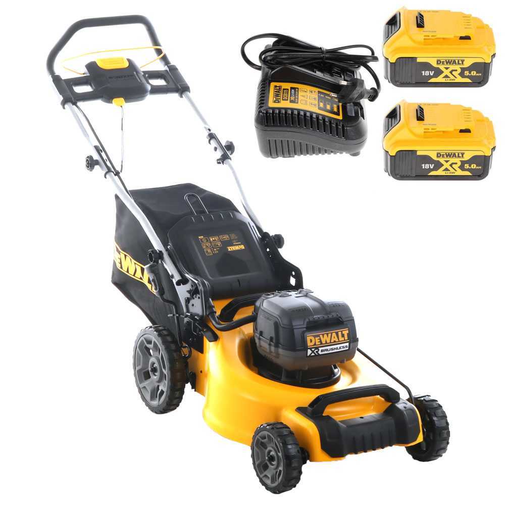 Dewalt shop mower 18v