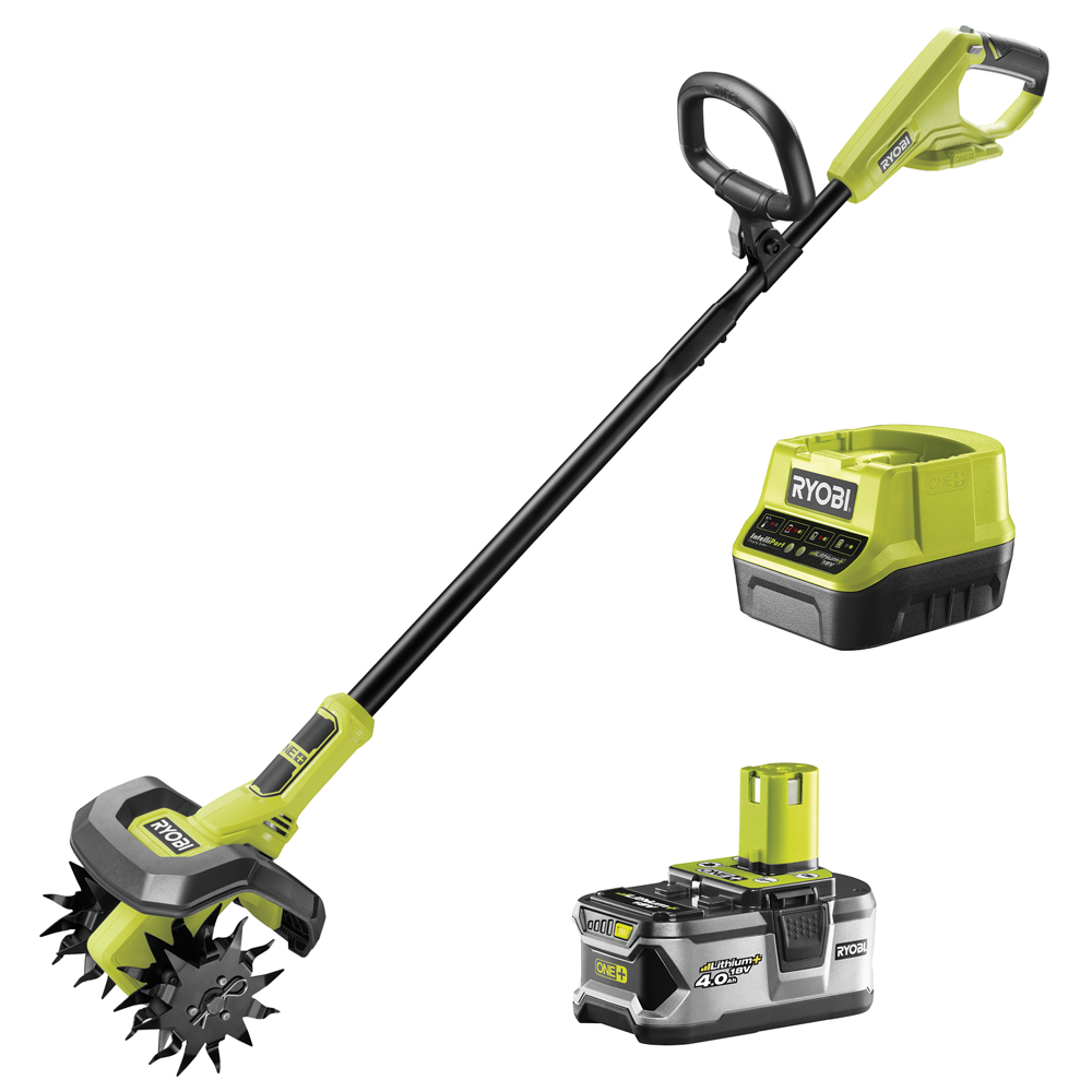 Battery-powered Garden Tiller RYOBI 