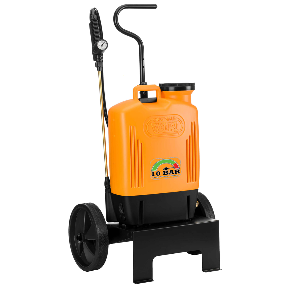 Battery shop operated sprayer