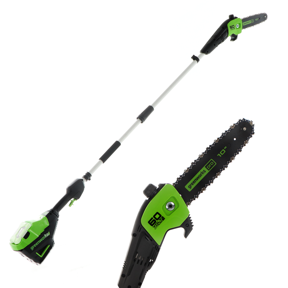 Greenworks GD60PS25 60V batterypowered pruner , best deal on AgriEuro