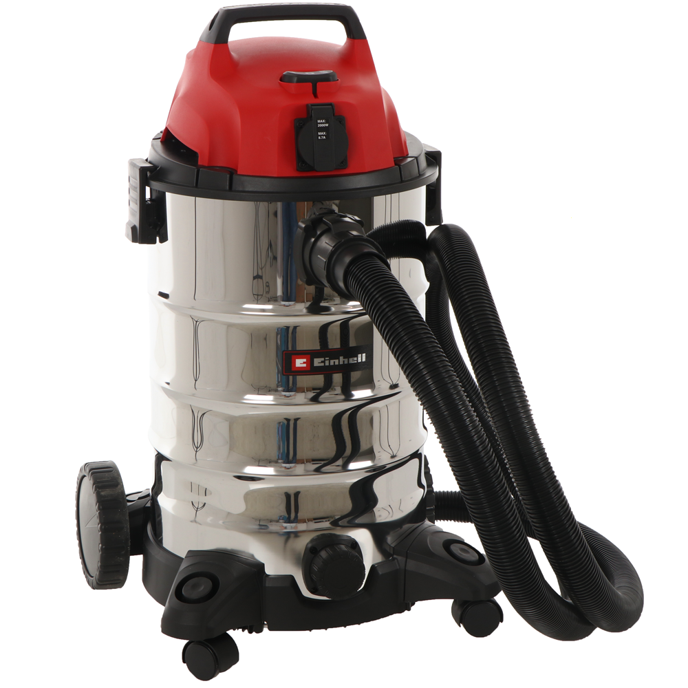 Ryobi 1400w 60l stainless steel wet shop and dry vacuum
