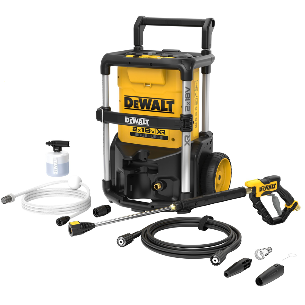 Wheeled Battery-powered Pressure Washers DeWalt AgriEuro