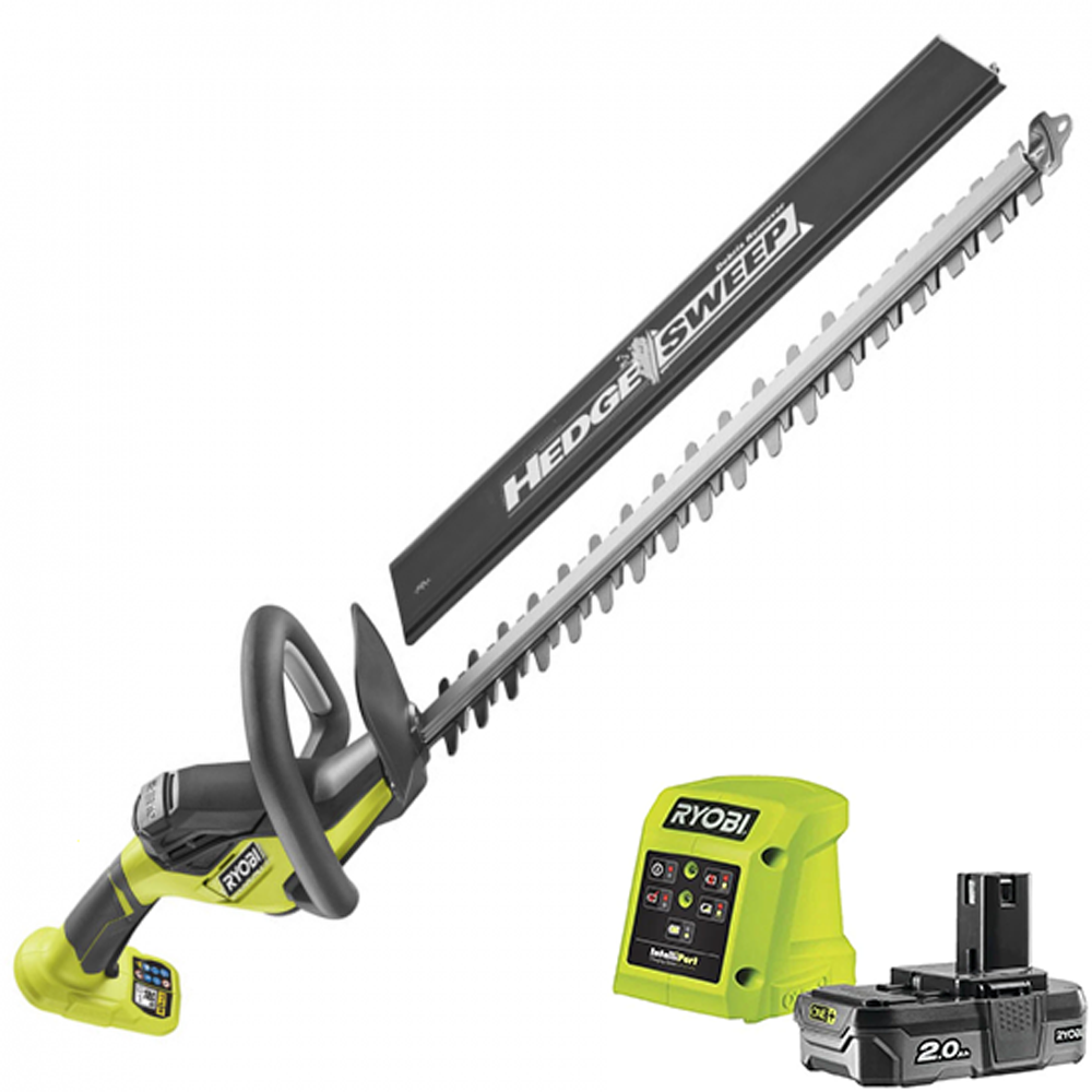 Ryobi RY18HT50A-120 Battery-powered Hedge Trimmer 50 cm Blade 18V 2Ah
