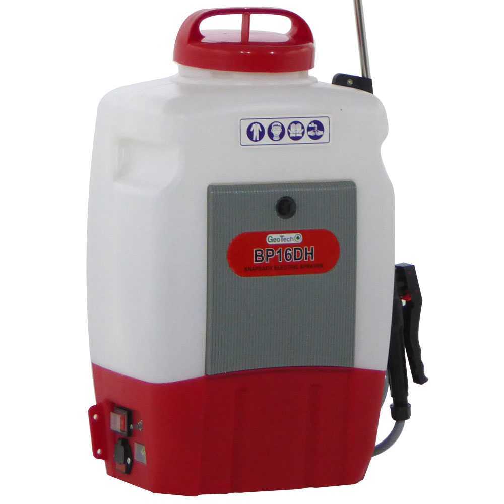 GeoTech Backpack Electric Sprayer Pump, 16 L , best deal on AgriEuro