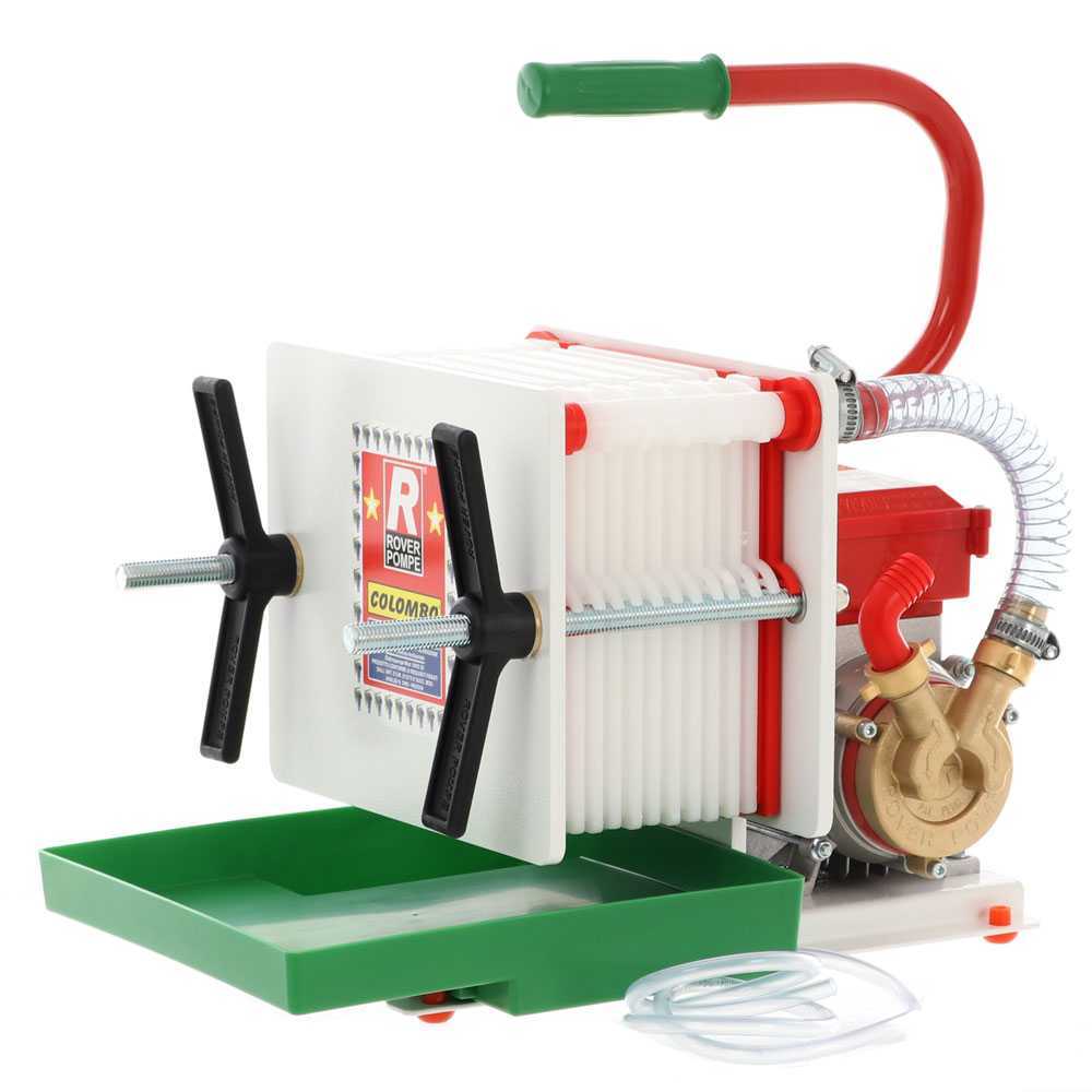 Rover Colombo 12 Wine Pump with Sheet Filter , best deal on AgriEuro
