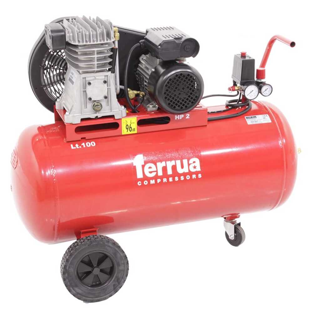 Ferrua FB28/100 CM2 Beltdriven Air Compressor , best deal on AgriEuro
