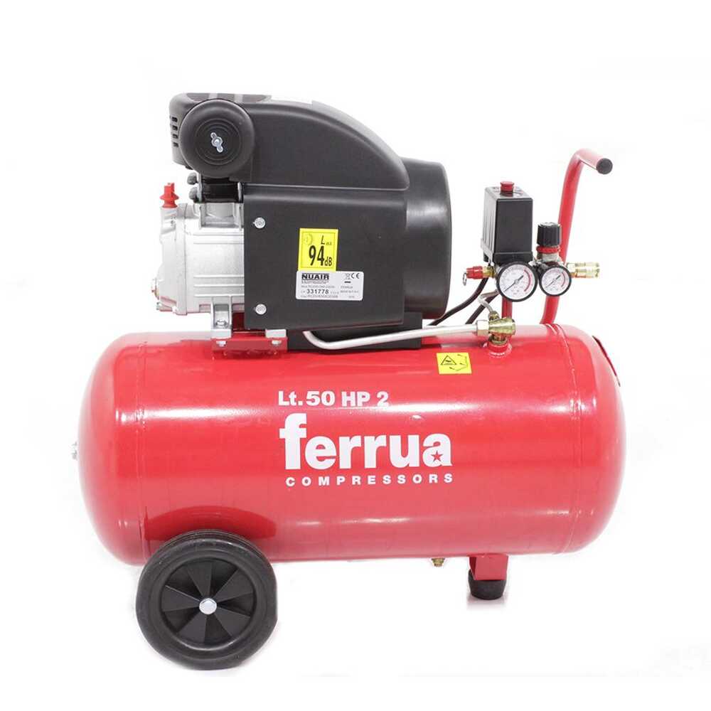 Ferrua RC 2 50 CM2 Portable Air Compressor , best deal on AgriEuro