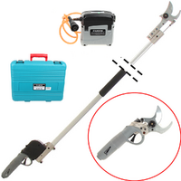 Zenport Large Battery Powered Electric Pruner - 12-Hour Runtime, 1.5 Inch Cutting Capacity, Lightweight Cordless Pruner
