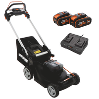 Worx battery sales powered lawn mower