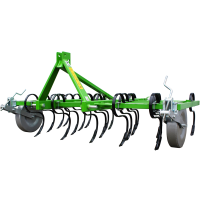 Tractor-mounted cultivators