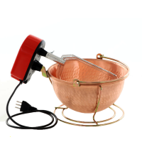 Grote Oosterse Messing Pot Koperen Bloembak Teel Geëtst Xl 38Cm