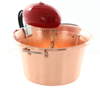 Copper Pots with Electric Motor