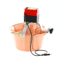 Copper Pots with Electric Motor