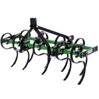 Tractor-mounted cultivators