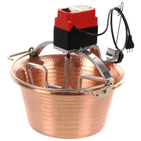 Copper Pots with Electric Motor