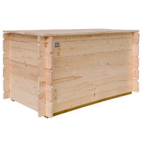 Garden tool cabinets and boxes