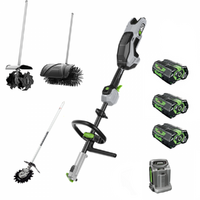 Outdoor floor brushes