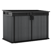 Garden tool cabinets and boxes