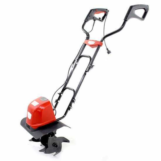 GeoTech ET 800-4 - Electric Garden Tiller - 800 W - 4 Rotary Hoes Rows 