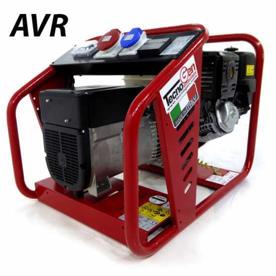 TecnoGen H8000T AVR - 6 kW Power Generator with AVR - DC 5.4 kW Three-phase