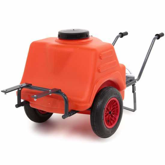 Dal Degan Wheelbarrow sprayer for spraying and weed killing treatments, 150 L tank