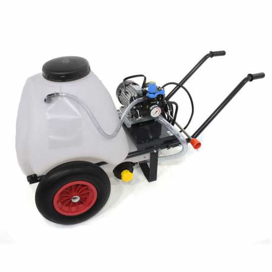 Comet MC 25 - Wheeled Sprayer Pump Kit - Single-phase Motor - 120 L