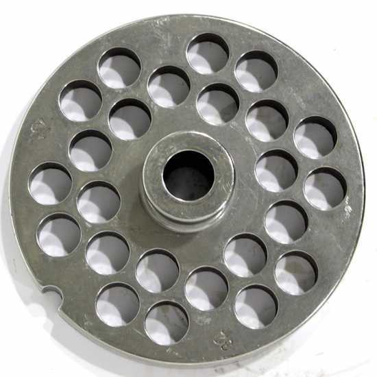 Reber Die Plate model TC 32 - 12 mm holes - Die Plate for Meat Grinder - Die Plate Diameter 99 mm