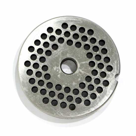 Reber Die Plate model TC 12 - 4.5 mm holes -  Die Plate for Meat Grinder - Die Plate Diameter 69 mm