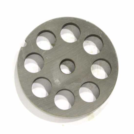 Reber Die Plate model TC 12 - 14 mm holes - Die Plate for Meat Grinder - Die Plate Diameter 69 mm
