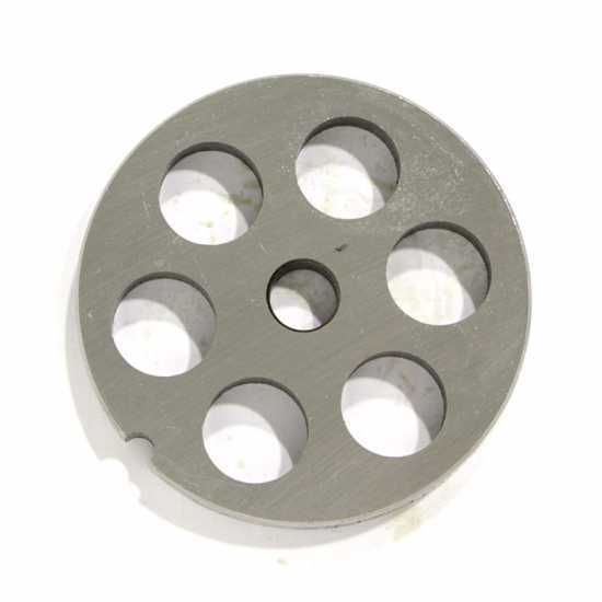 Reber Die Plate model TC 12 - 16 mm holes -  Die Plate for Meat Grinder - Die Plate Diameter 69 mm