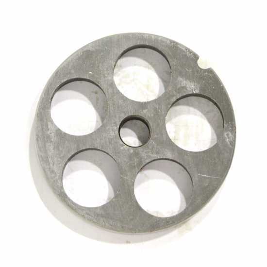Reber Die Plate model TC 12 - 20 mm holes - Die Plate for Meat Grinder - Die Plate Diameter 69 mm