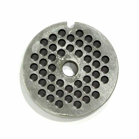 Reber Die Plate model TC 5 - 4.5 mm holes -  Die Plate for Meat Grinder - Die Plate Diameter 53 mm