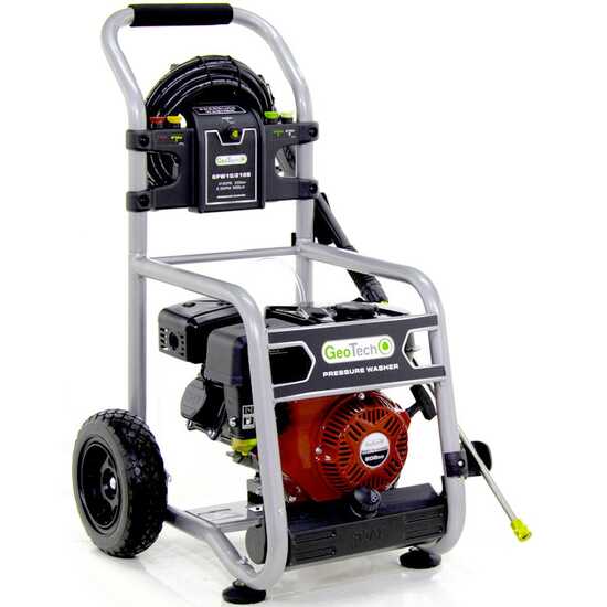 GeoTech GPW 10/210 B Petrol Pressure Washer - 208cc 7 HP Petrol Engine - 233 bar