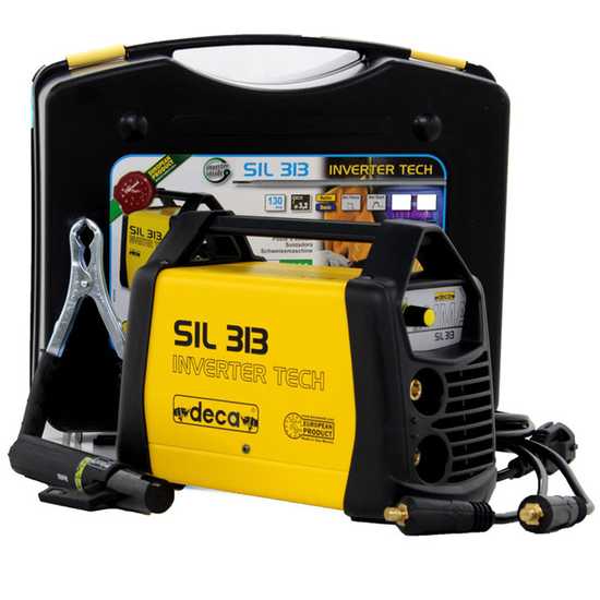 Deca SIL 313 230V Inverter Welder, 130 max amp , best deal on AgriEuro