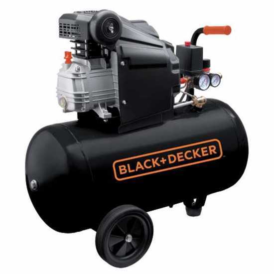 Black &amp; Decker BD 205 50 - Compact Electric Air Compressor - 2 Hp Motor - 50 L