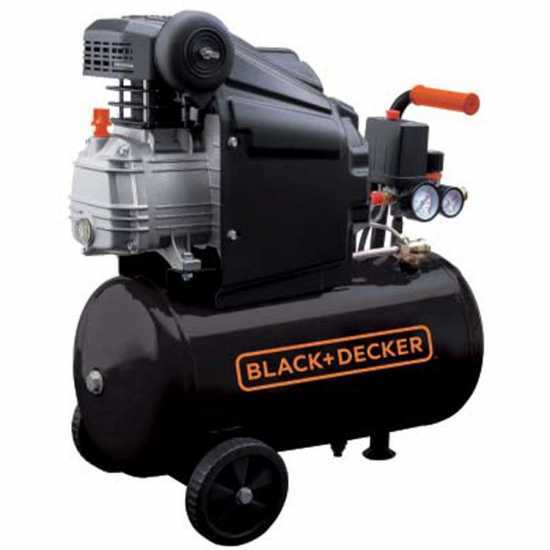 Black &amp; Decker BD 205 24 - Compact Electric Air Compressor - 2 Hp Motor - 24 L