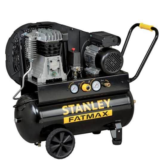 Stanley Fatmax B 350/10/50 - Belt-driven Electric Air Compressor - 3 Hp Motor - 50 L