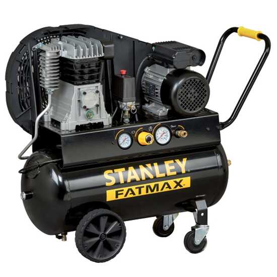 Stanley Fatmax B 400/10/100 - Belt-driven Electric Air Compressor - 3HP Motor - 100 L