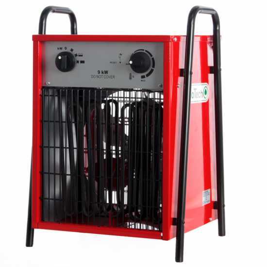 GeoTech EH 900 T - Electric Hot Air Generator with Fan - Three-phase 