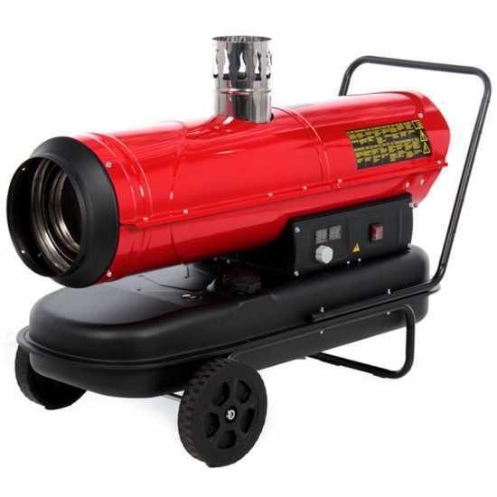 GeoTech IDH 3000 - Diesel Hot Air Generator - Indirect Heating - Trolley