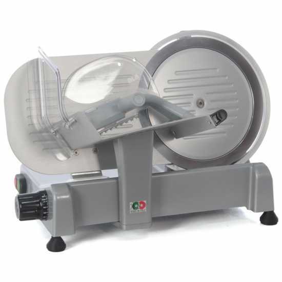 ALA 2000 GP250E SILVER - Meat Slicer with 250 mm hardened blade - 140 W