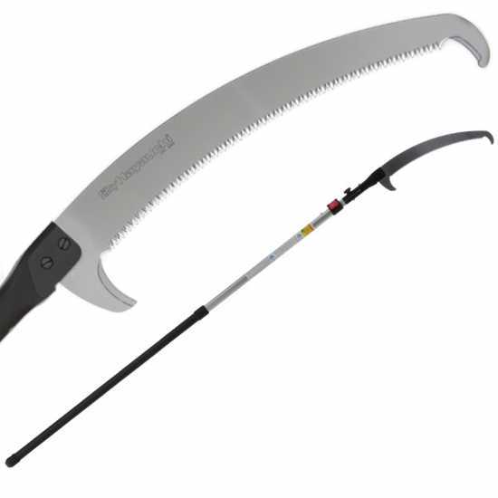Silky Hayauchi 3700 - KSI 017739N Heavy-duty Pruning Saw on Aluminium Telescopic Pole