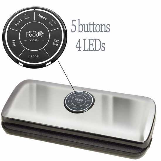 Royal Food VS 330 I - Vacuum Sealer - 30 cm Sealing Bar