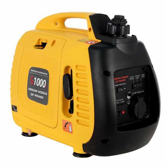 AMA G1000i - 0.95 kW Portable Silenced Inverter Power Generator - DC 0.85 kW Single-phase