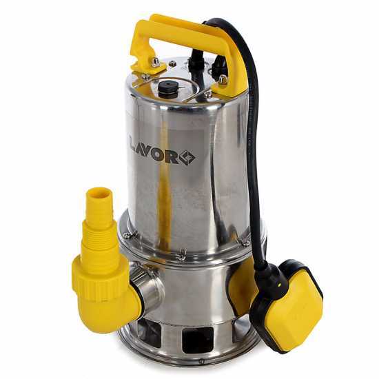 Lavor EDS-M 15000 Electric Metal Submersible Pump for Dirty Water - 1100W