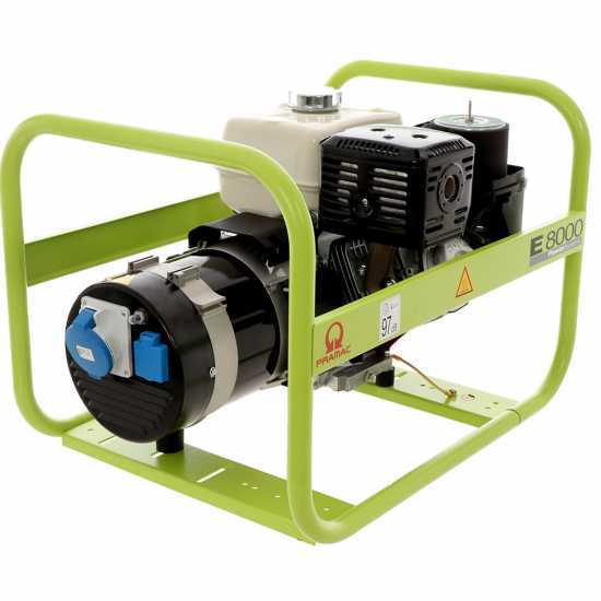 Pramac E 8000 - 6.4 kW Power Generator - DC 5.4 kW Singl-pPhase