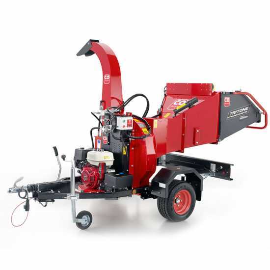 Ceccato Triton Super Monster - Professional wheeled garden shredder - Honda GX390 engine