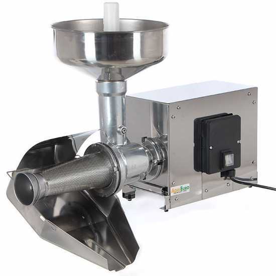 AE-SM5 INOX Electric Motor Tomato Press - 375 W - 0.5 HP