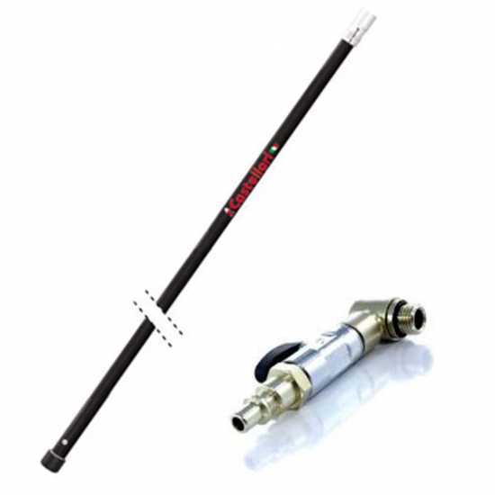 Castellari APF 28 150 PE CARBON Pneumatic Carbon Extension Pole - Fixed 150 cm